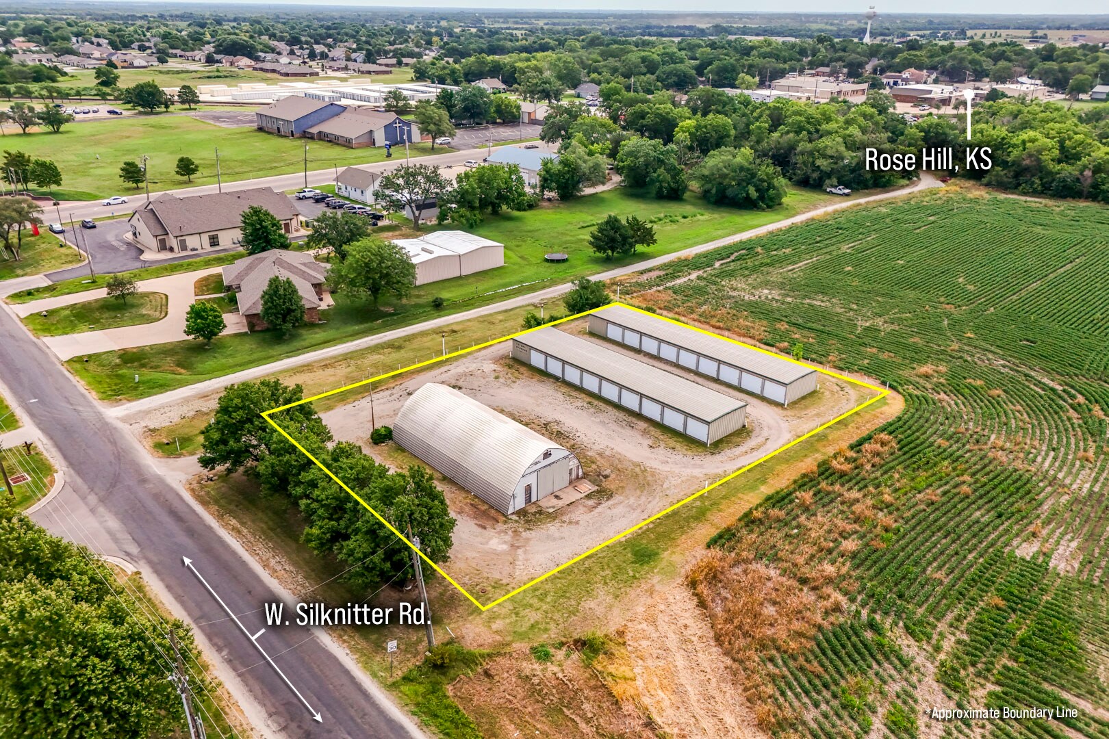 201 W Silknitter St, Rose Hill, KS à vendre Photo principale– Image 1 sur 21
