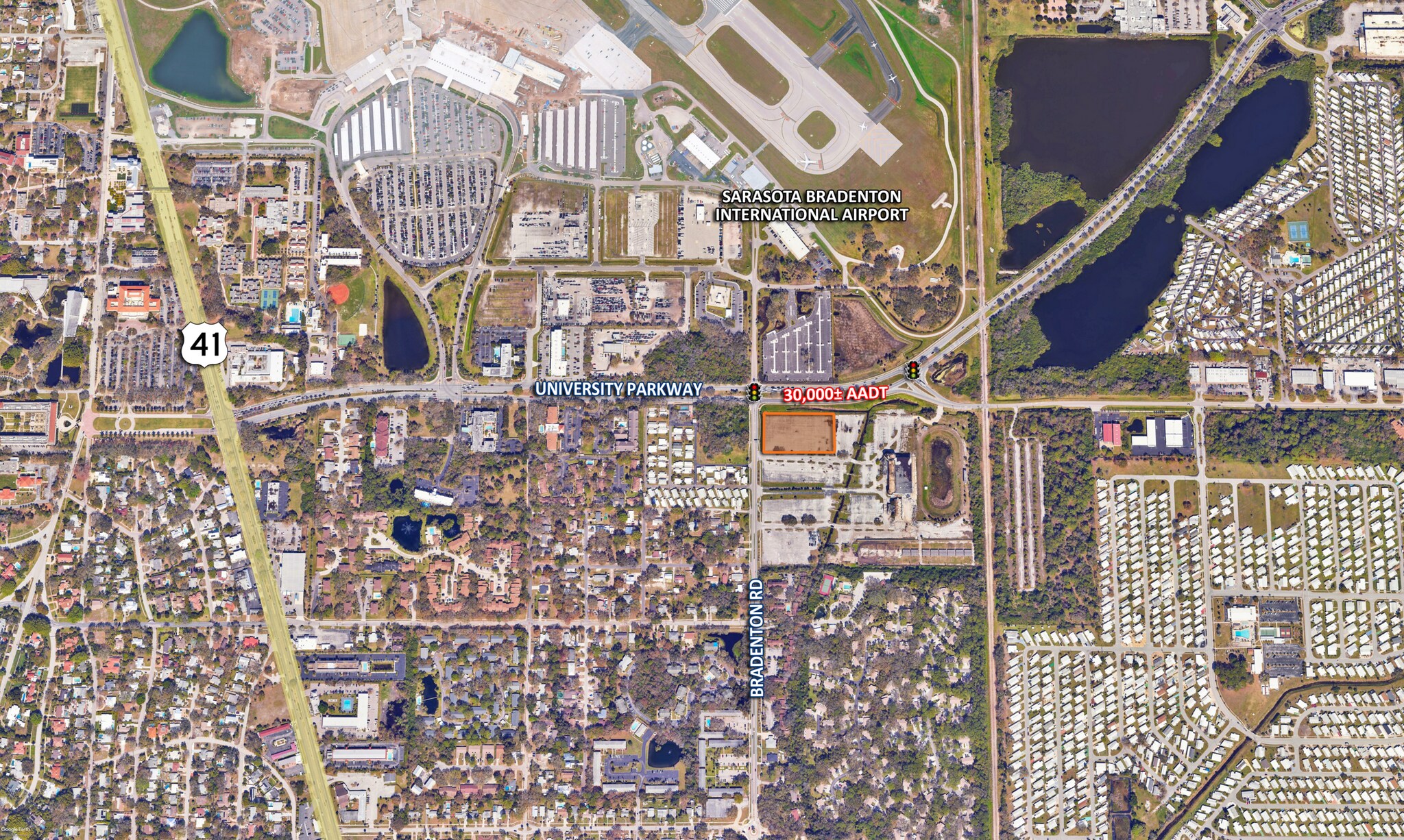 1200 University Pkwy, Sarasota, FL à vendre Aérien– Image 1 sur 5