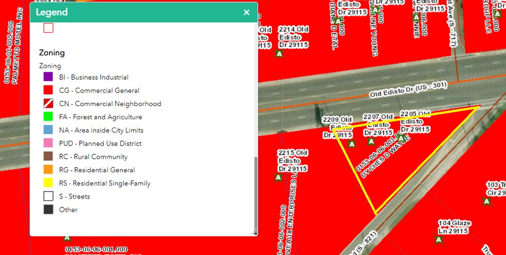 2205 Old Edisto Dr, Orangeburg, SC à vendre - Photo de l’immeuble – Image 3 sur 3