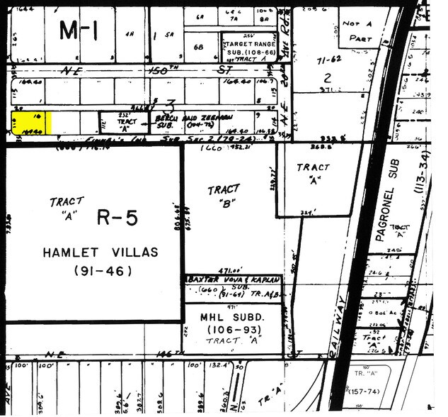 1801 NE 149th St, Miami, FL à louer - Plan cadastral – Image 3 sur 20