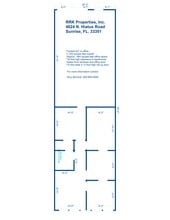 4600-4628 Hiatus Rd, Sunrise, FL à louer Plan de site– Image 1 sur 13