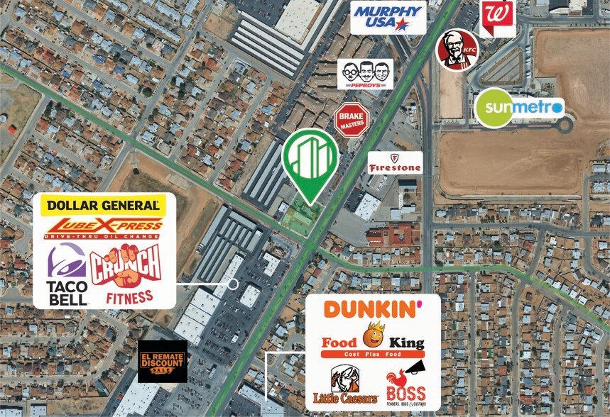 9201 Dyer St, El Paso, TX à louer - Photo de l’immeuble – Image 3 sur 13