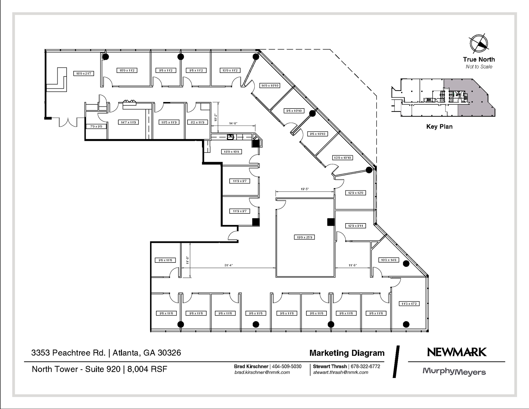 3353 Peachtree Rd NE, Atlanta, GA à louer Plan d’étage– Image 1 sur 1