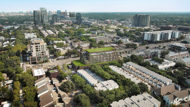 4145 Travis St, Dallas, TX à louer - Aérien – Image 2 sur 3