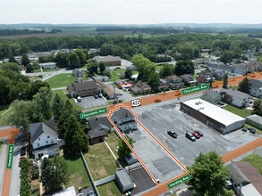 1529 E Chocolate Ave, Hershey, PA - Vue aérienne vue de carte