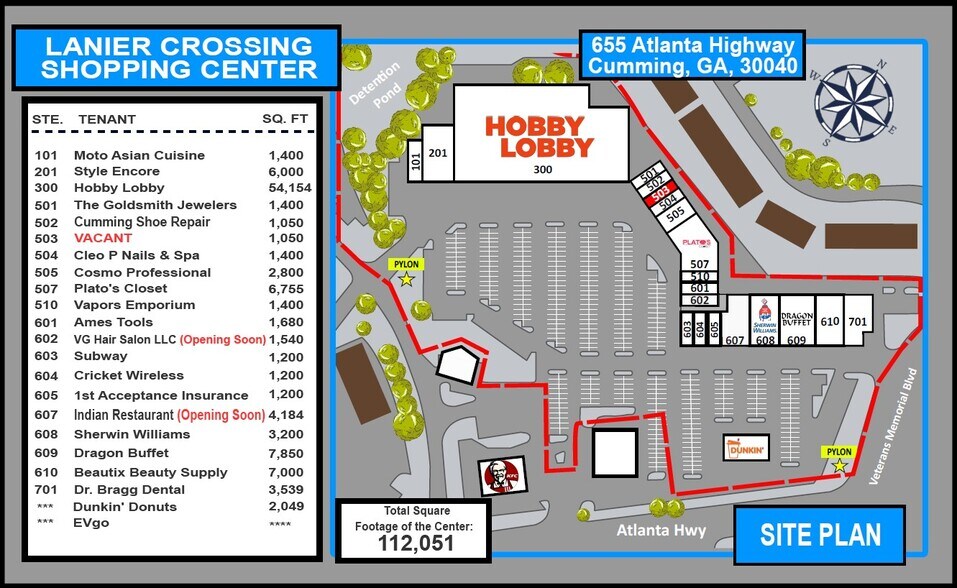 655 Atlanta Hwy, Cumming, GA à louer - Photo de l’immeuble – Image 1 sur 8