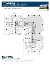 12750 Merit Dr, Dallas, TX à louer Plan d’étage– Image 2 sur 2