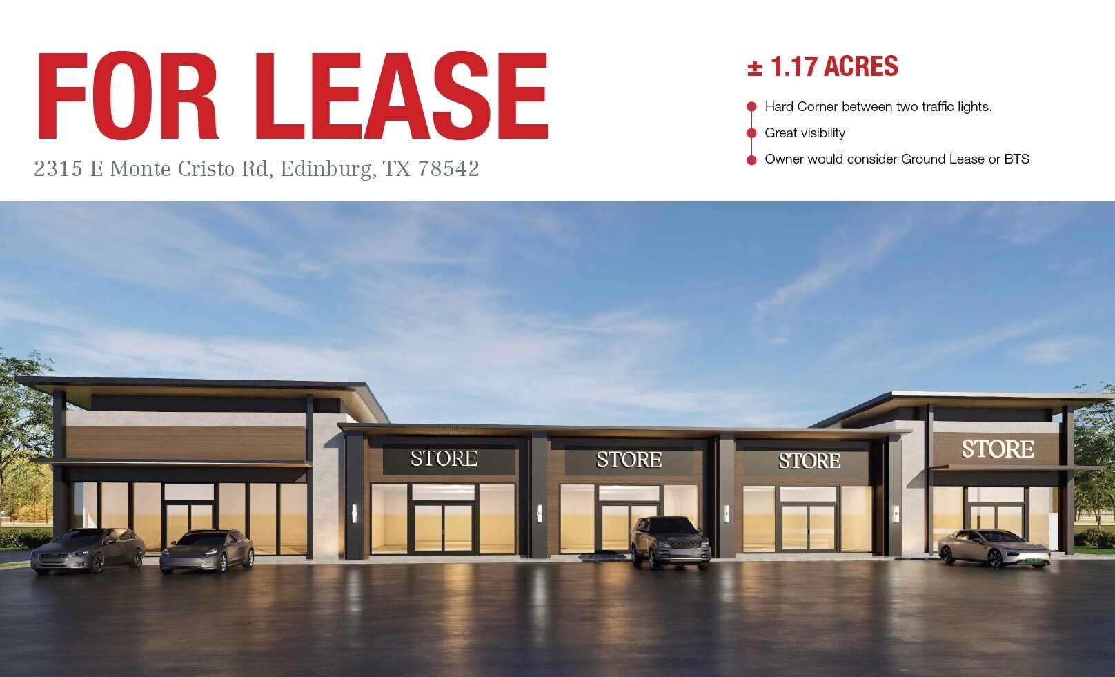 2315 E Monte Cristo Rd, Edinburg, TX à louer Photo principale– Image 1 sur 4