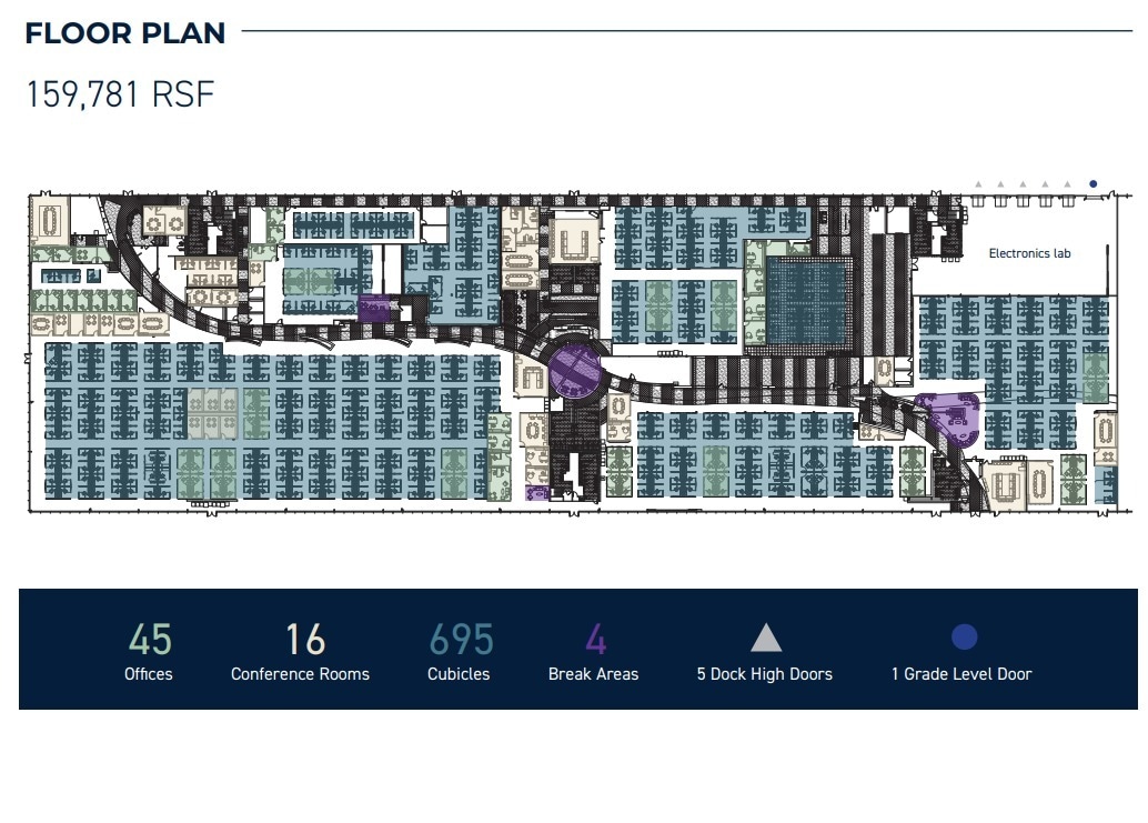 16550 W Bernardo Dr, San Diego, CA à louer Plan d’étage– Image 1 sur 1