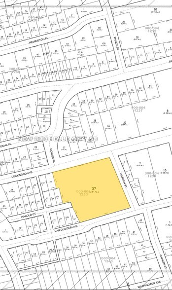 150 Lockwood Ave, New Rochelle, NY à vendre - Plan cadastral – Image 2 sur 9