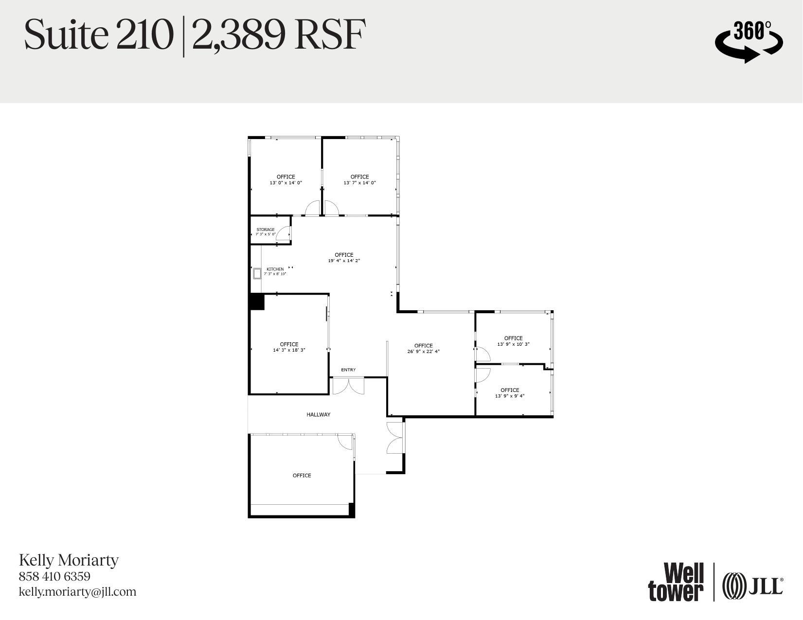 4180 La Jolla Village Dr, La Jolla, CA à louer Plan d’étage– Image 1 sur 1