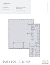 456 Montgomery St, San Francisco, CA à louer Plan d’étage– Image 1 sur 1