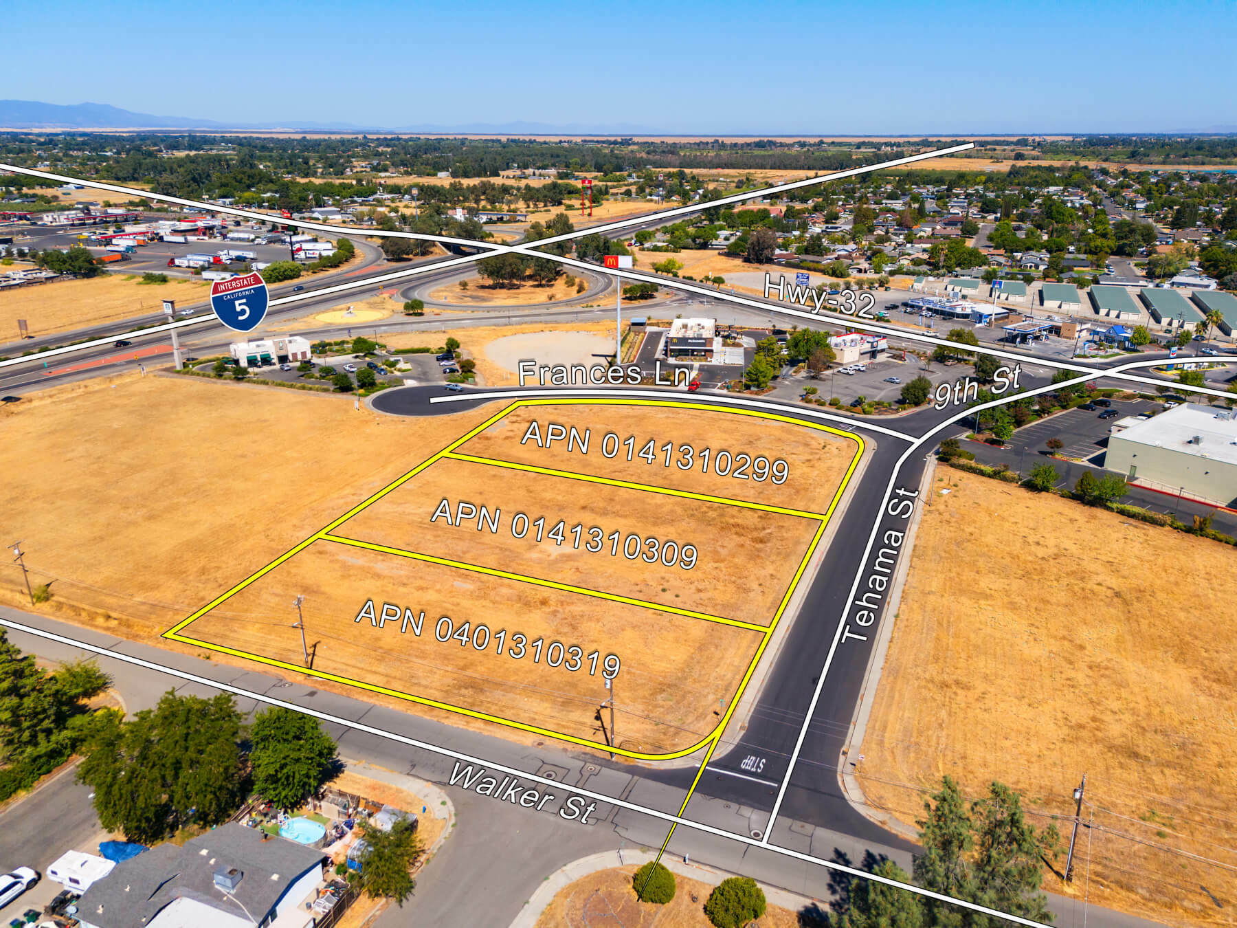 0 Frances Ln, Orland, CA à vendre Photo de l’immeuble– Image 1 sur 3