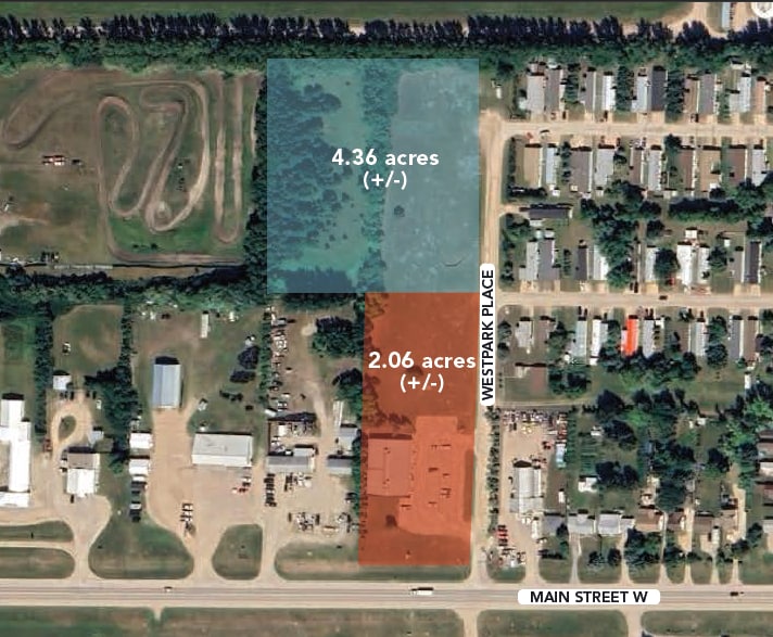 123 Main St W, Neepawa, MB à vendre Aérien– Image 1 sur 3