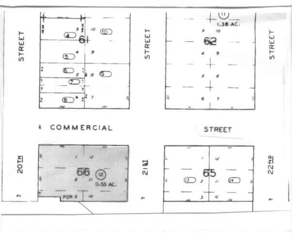 2001-2031 Commercial St, San Diego, CA à louer - Plan cadastral – Image 2 sur 9
