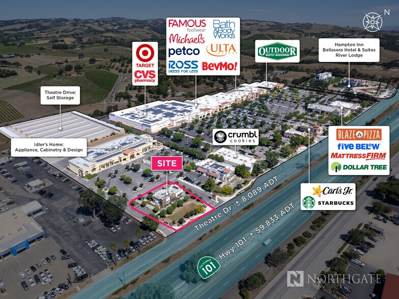 2351 Theater Dr, Paso Robles, CA à louer - Photo de l’immeuble – Image 2 sur 6