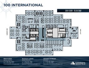 100 International Dr, Baltimore, MD à louer Plan d’étage– Image 1 sur 1
