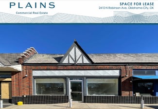 Plus de détails pour 2408-2410 N Robinson Ave, Oklahoma City, OK - Local commercial à louer