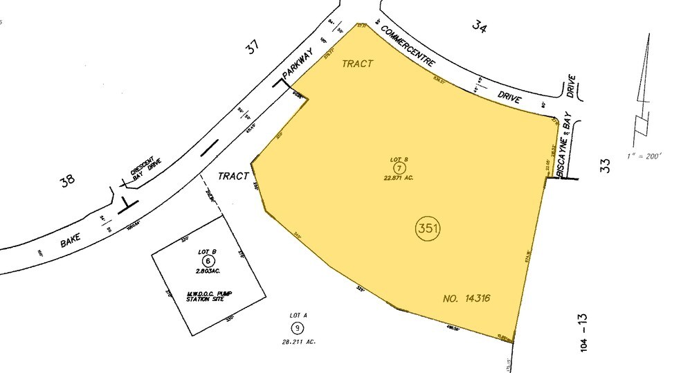 25510 Commercentre Dr, Lake Forest, CA à louer - Plan cadastral – Image 2 sur 7