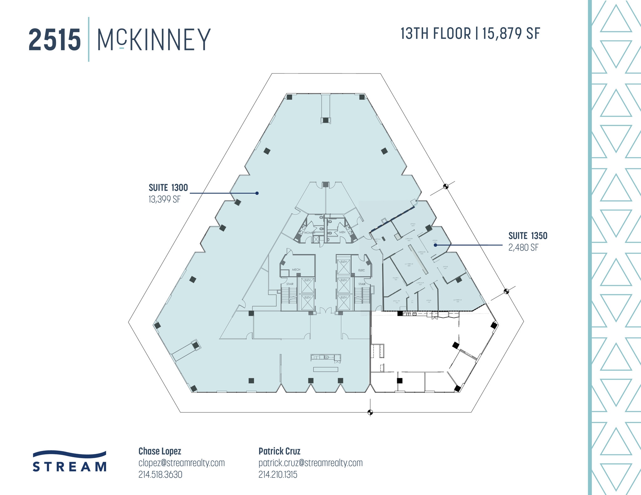 2515 McKinney Ave, Dallas, TX à louer Plan d’étage– Image 1 sur 1