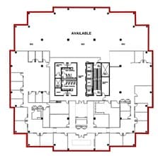 100 Milverton Dr, Mississauga, ON à louer Plan d’étage– Image 1 sur 1