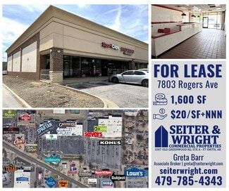 Plus de détails pour 7719-7801 Rogers Ave, Fort Smith, AR - Local commercial à louer