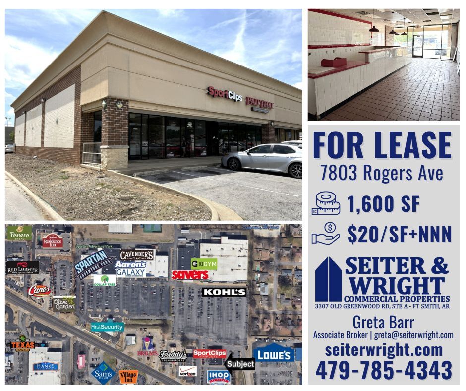 7719-7801 Rogers Ave, Fort Smith, AR à louer Photo de l’immeuble– Image 1 sur 4