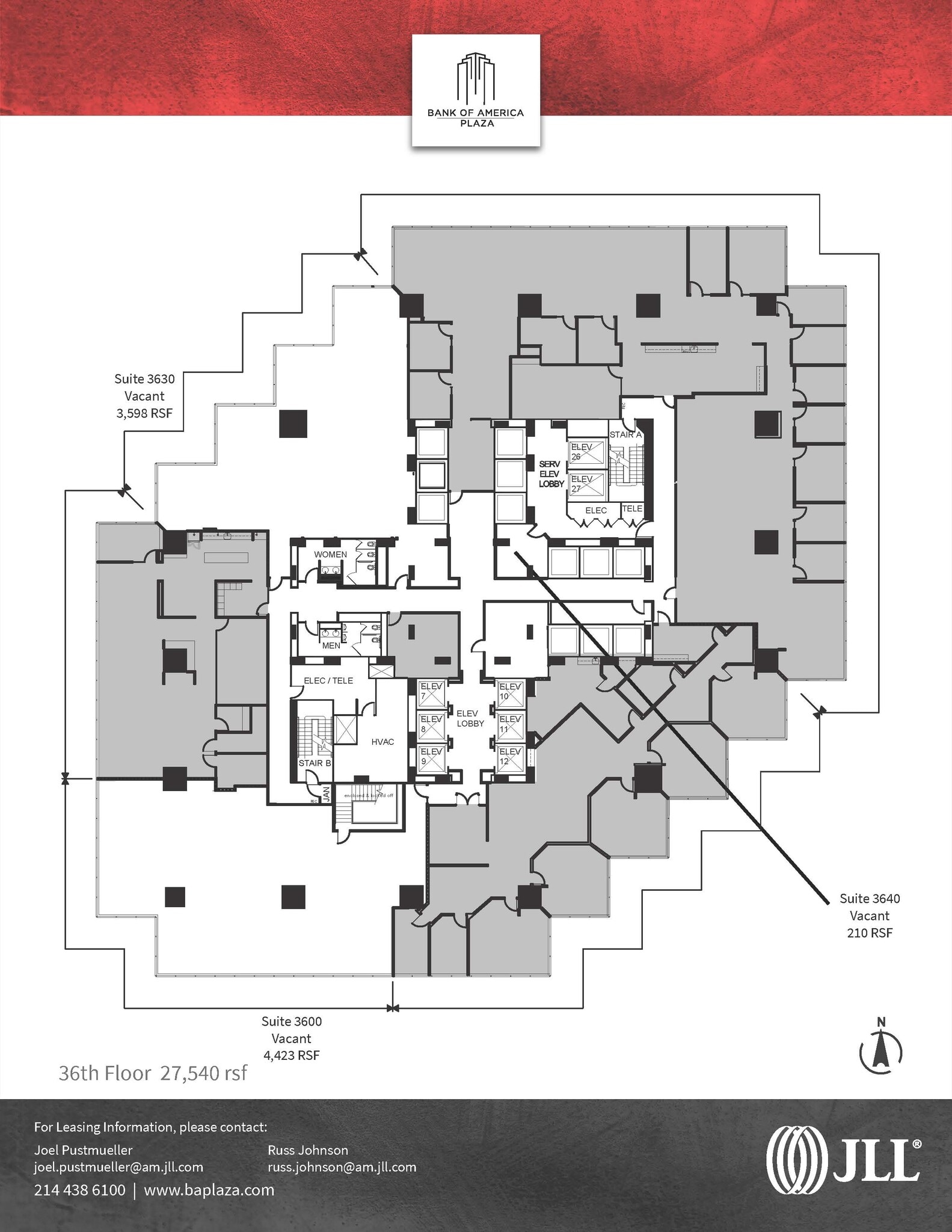 901 Main St, Dallas, TX à louer Plan d’étage– Image 1 sur 1