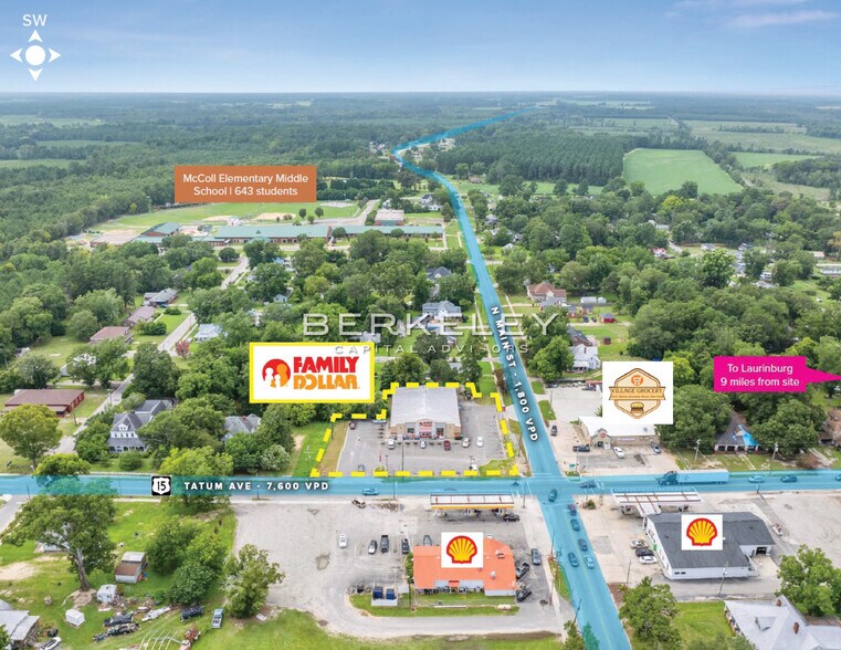 100 W Tatum Ave, McColl, SC à vendre - Photo de l’immeuble – Image 3 sur 7