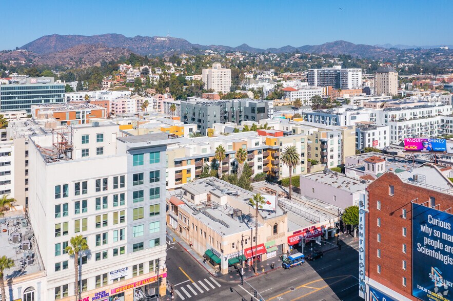6741-6745 Hollywood Blvd, Los Angeles, CA à louer - Aérien – Image 2 sur 2