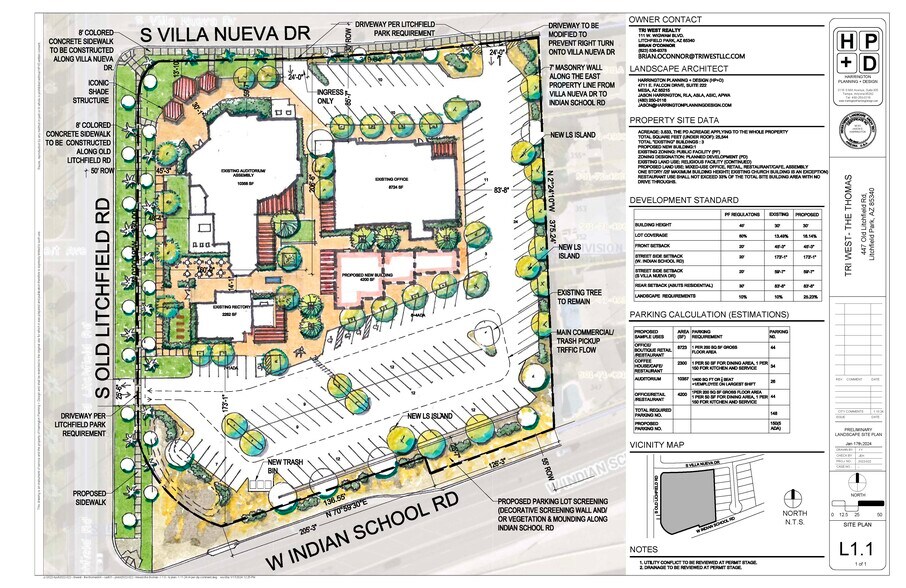 447 S Old Litchfield Rd, Litchfield Park, AZ à louer - Plan de site – Image 1 sur 11