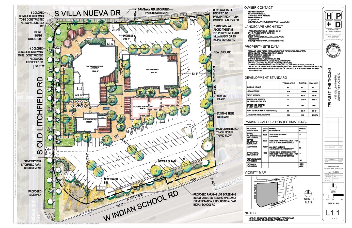 Plan de site