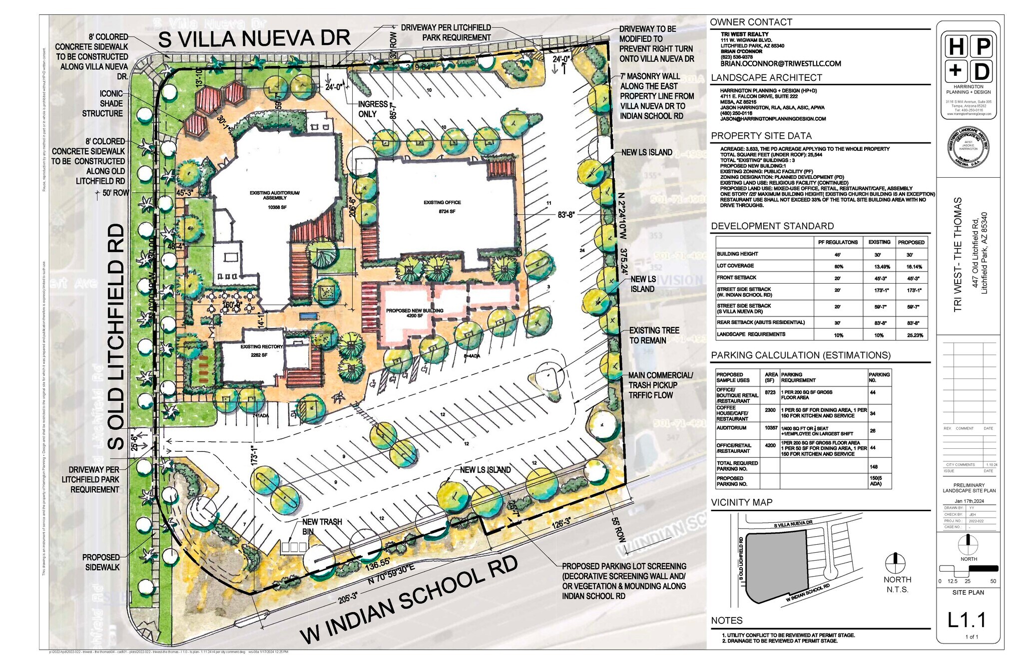 447 S Old Litchfield Rd, Litchfield Park, AZ à louer Plan de site– Image 1 sur 12