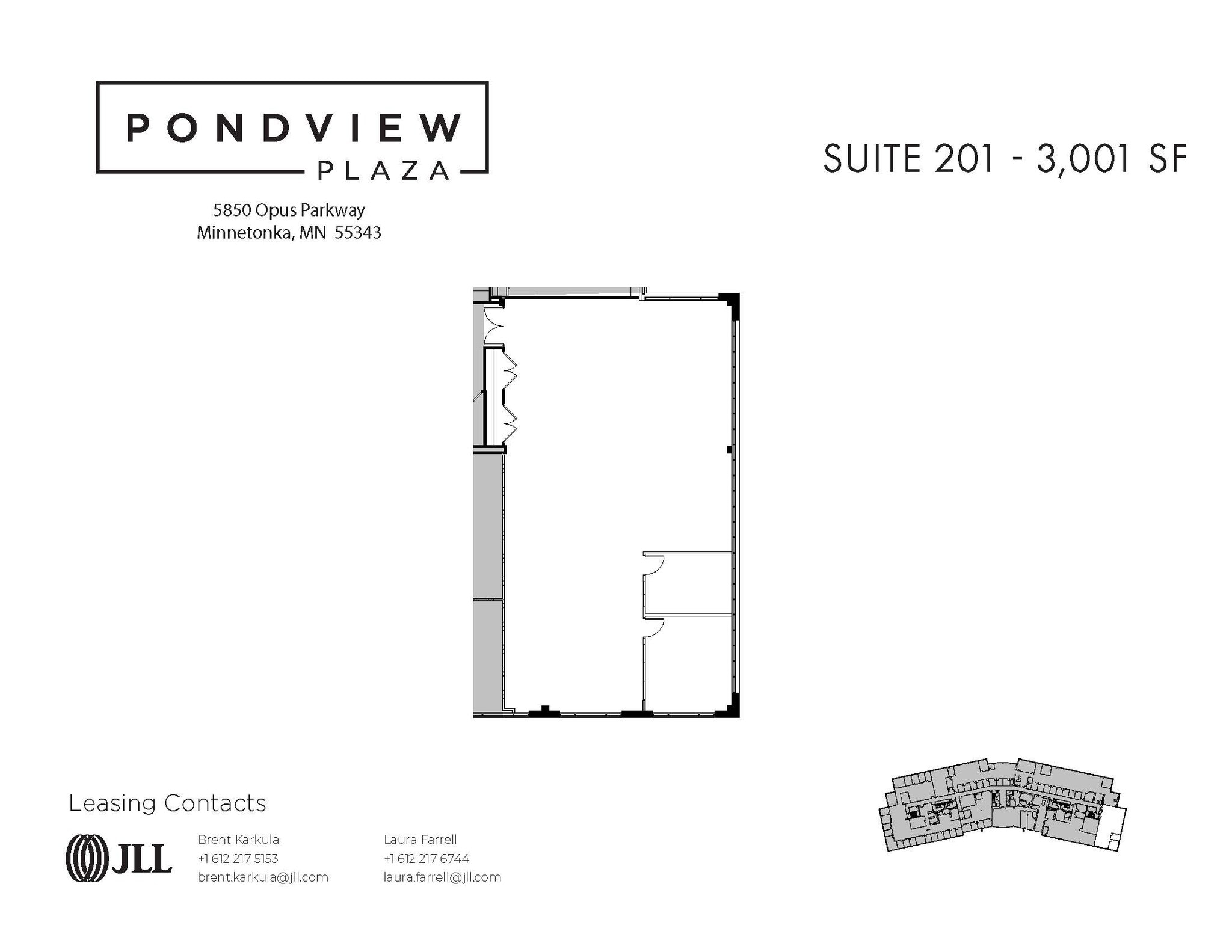 5850 Opus Pky, Minnetonka, MN à louer Plan d’étage– Image 1 sur 1