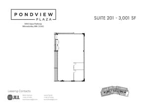 5850 Opus Pky, Minnetonka, MN à louer Plan d’étage– Image 1 sur 1
