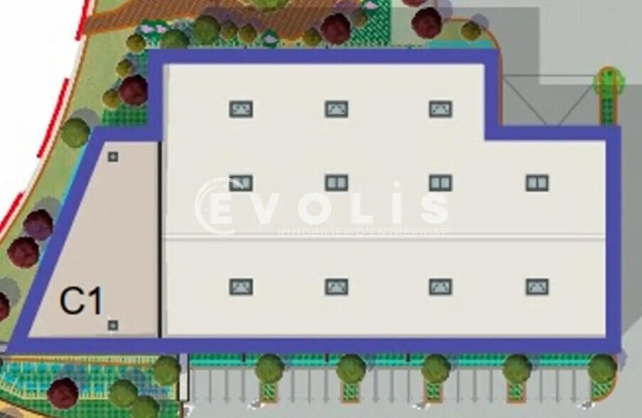 Local d'activités dans Villebon-sur-Yvette à vendre - Plan d’étage – Image 3 sur 5