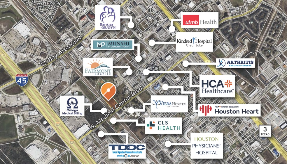 0 Medical Center Boulevard, Webster, TX à vendre - Aérien – Image 1 sur 3