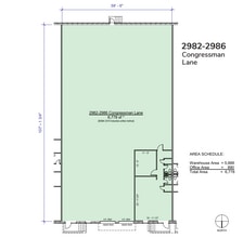 2970-2990 Congressman Ln, Dallas, TX à vendre Plan d’étage– Image 1 sur 1