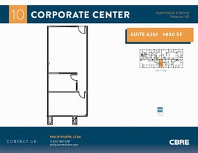 10201 S 51st St, Phoenix, AZ à louer Plan d’étage– Image 1 sur 1