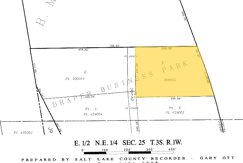 12159 S Business Park Dr, Draper, UT à vendre - Plan cadastral – Image 3 sur 4