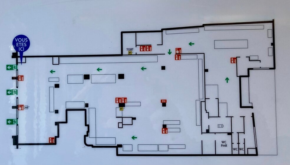 Boulevard Risso, Nice à louer - Plan d’étage – Image 1 sur 2