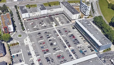 Rennes, IEV - Vue aérienne vue de carte