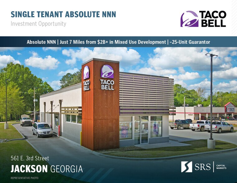 561 E 3rd St, Jackson, GA à vendre - Photo de l’immeuble – Image 1 sur 5