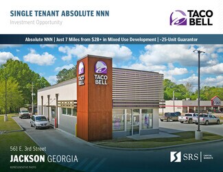 Plus de détails pour 561 E 3rd St, Jackson, GA - Local commercial à vendre