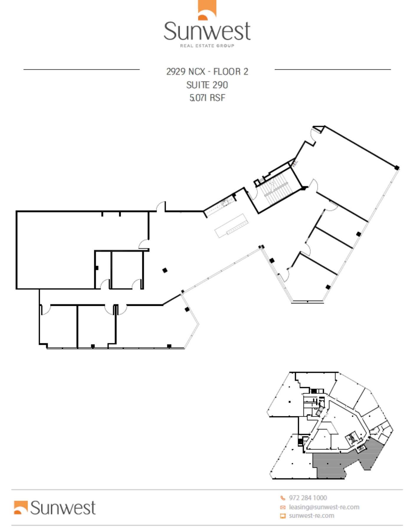 2929 N Central Expy, Richardson, TX à louer Plan d’étage– Image 1 sur 1