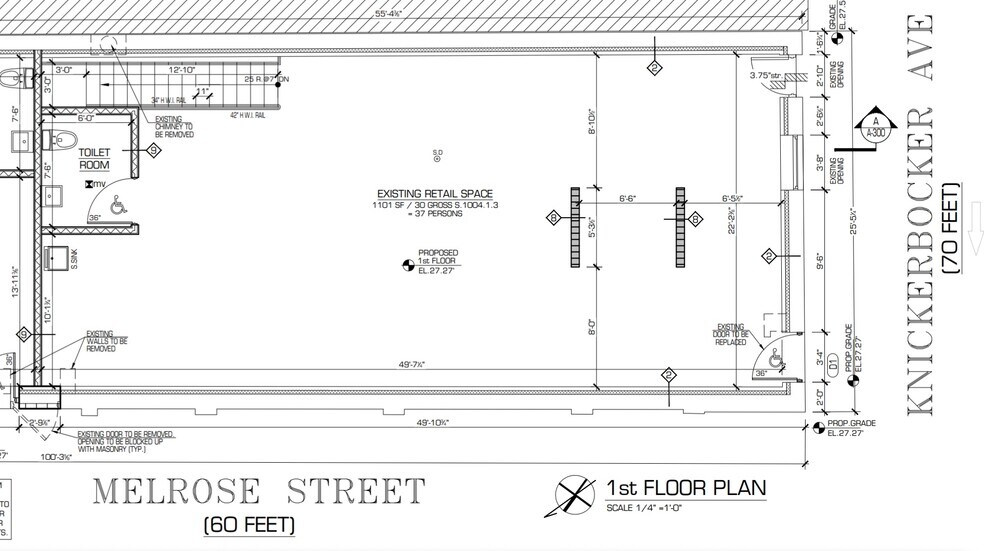 169 Knickerbocker Ave, Brooklyn, NY à louer - Plan d’étage – Image 2 sur 2