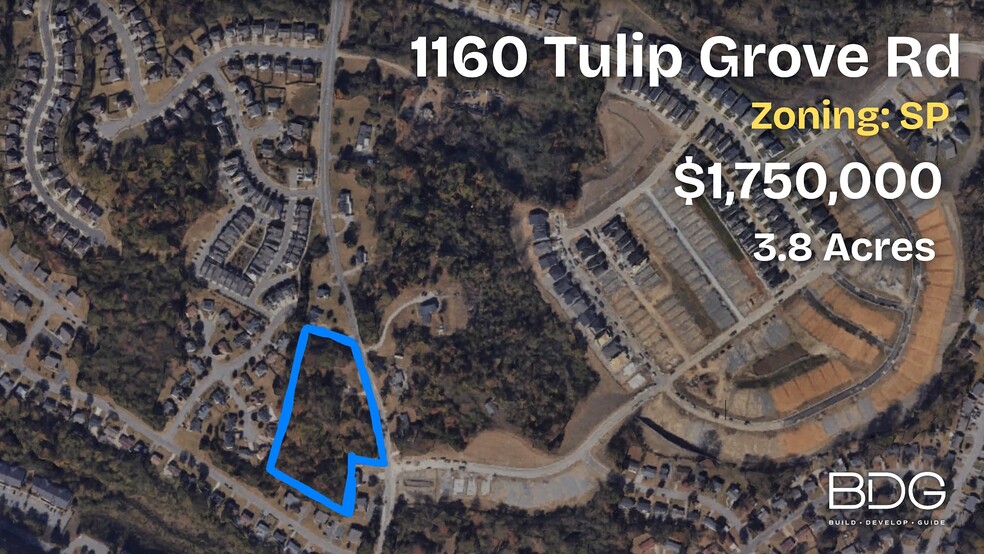 1160 Tulip Grove Rd, Hermitage, TN à vendre - Photo principale – Image 1 sur 1