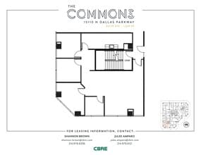 15110 N Dallas Pky, Dallas, TX à vendre Plan d’étage– Image 1 sur 1