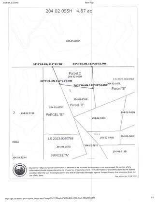Plus de détails pour Lake Pleasant/ Cow Creek Road, Phoenix, AZ - Terrain à vendre