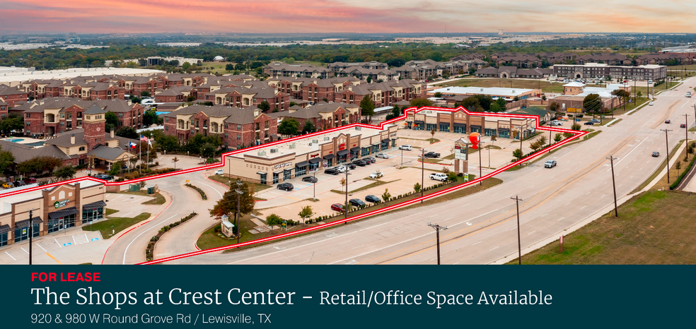 920 W Round Grove Rd, Lewisville, TX à louer - Photo de l’immeuble – Image 1 sur 3